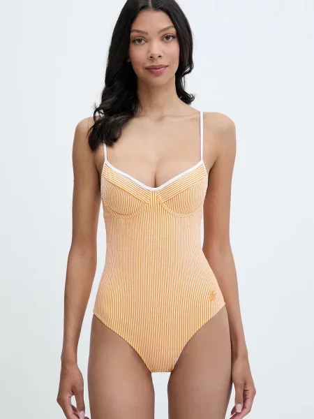 Tommy Hilfiger jednodílné plavky SUMMER oranžové
