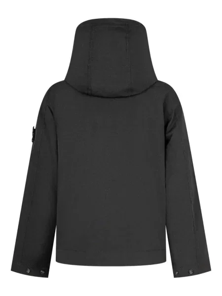 Parka dziecięca Stone Island czarna