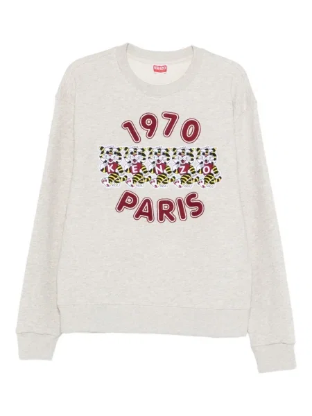 Hanorac crewneck Kenzo gri