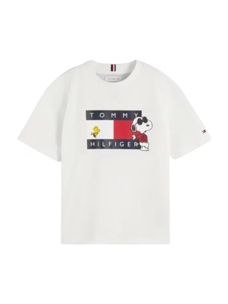 Gyerek póló Tommy Hilfiger fehér
