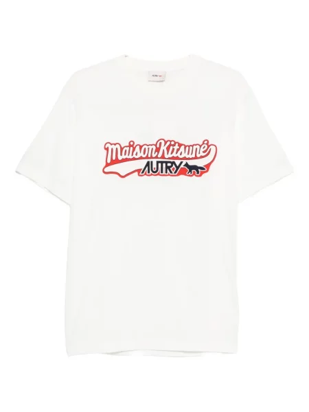Tricou Autry cu imagine alb