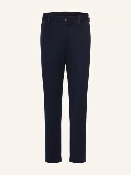 Boss Oblekové Kalhoty Perin Tapered Fit dark blue modré