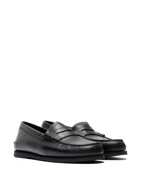 Pantofi loafer Timberland cu autograf negru