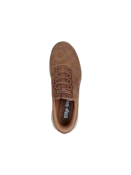 Tenisky Skechers hnedá