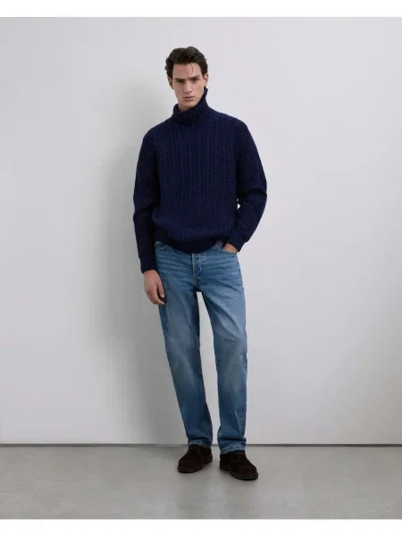 Scalpers Pulover Eight marin albastru