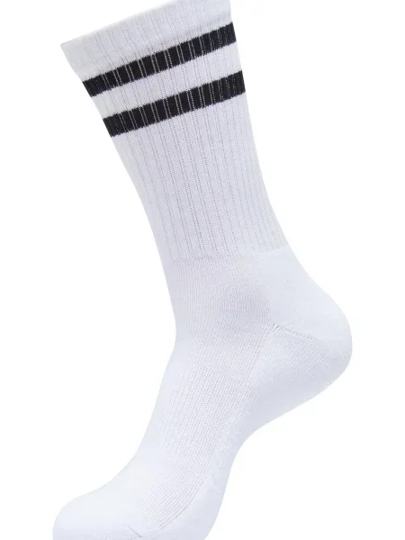 Urban Classics Șosete negru alb