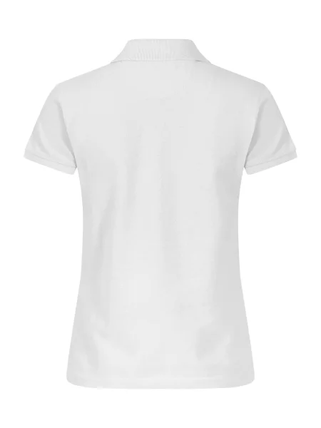 Clique Heavy Premium Polo z czesaną bawełną – white biała