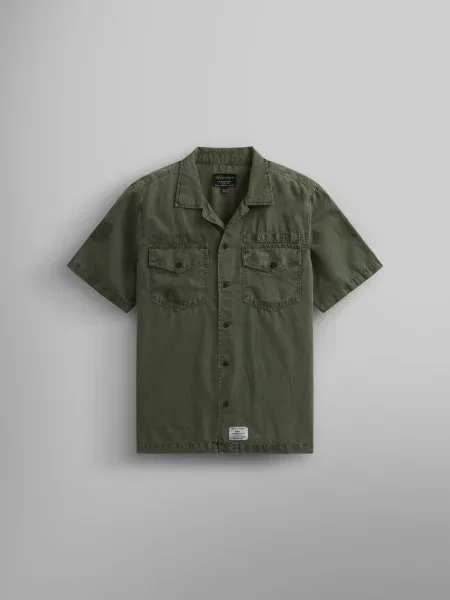 Alpha Industries Куртка-сорочка зелений