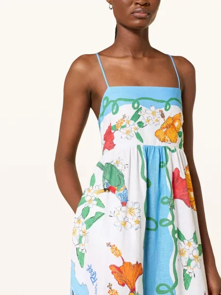 Seafolly Sukienka Plażowa Viva Vacation blau zielona