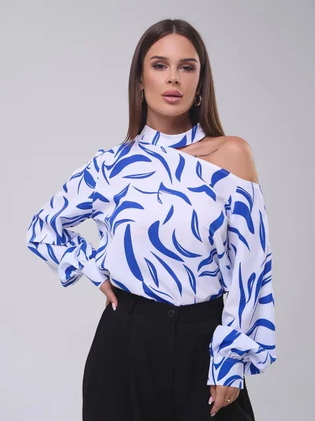 ISSA Plus Блуза білий