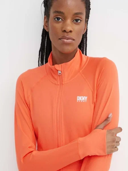 Суитчър Dkny с принт оранжево