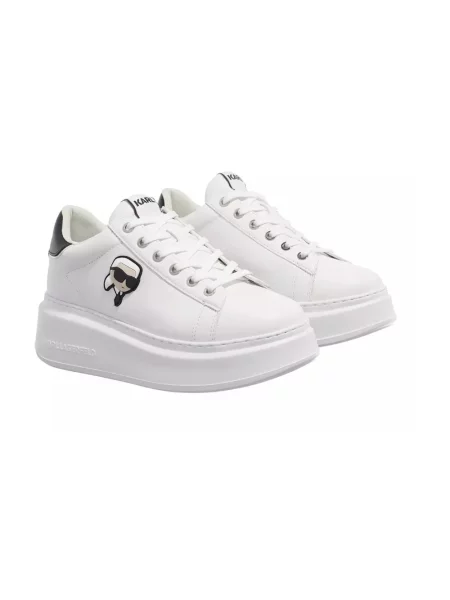 Sneakersy KARL LAGERFELD białe
