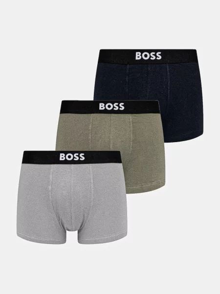 BOSS boxerky s Trunk 3P ONE černé