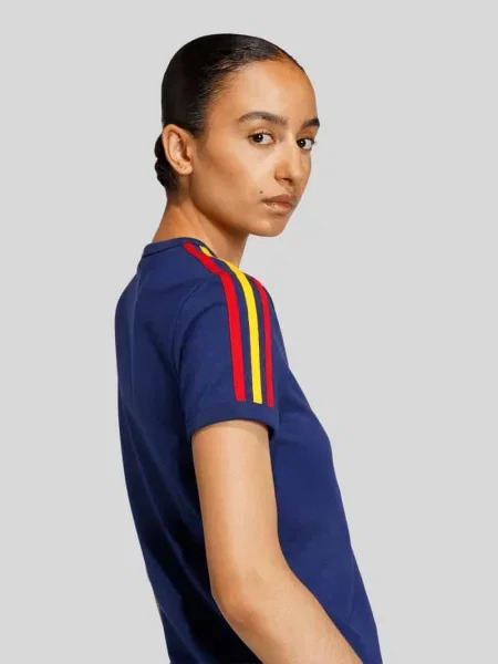 T-shirt o kroju regular fit z aplikacją z logo Adidas Originals