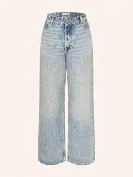 Claudie Pierlot Jeansy blau niebieskie