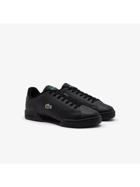 Lacoste Skórzane Sneakersy Carnaby Cup czarny
