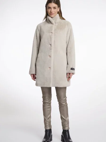 Rino & Pelle Kurtka Kobiety jednolity 34 beżowy