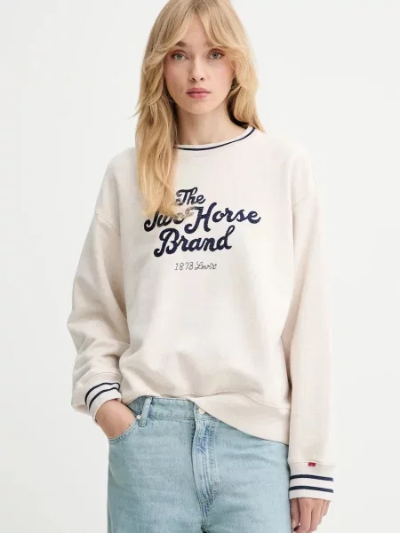 Levi's bluza z aplikacją beżowy