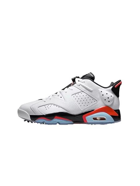 Sneakersy Jordan retro do golfa białe