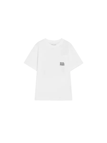 Scalpers Tricou funcțional alb