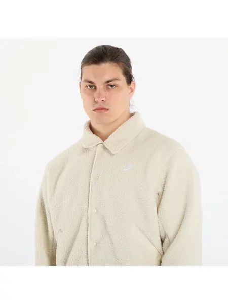 Флийс яке Nike бяло