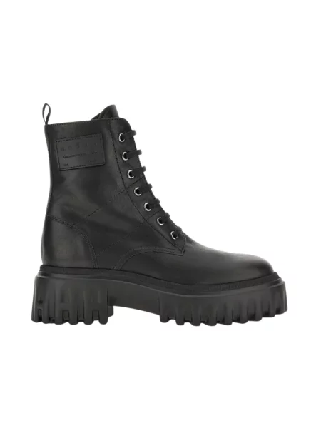 Buty do kostki Hogan skórzane czarne