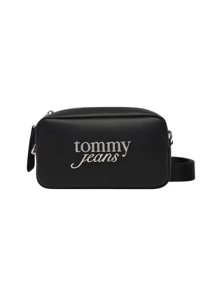 Geanta crossbody Tommy Jeans negru