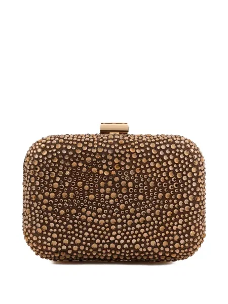 Чанта тип портмоне Gemy Maalouf от креп кафяво