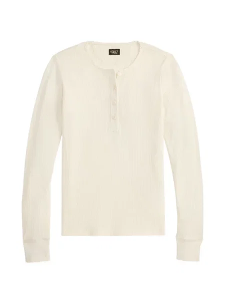 Lung top Ralph Lauren Rrl cu guler henley