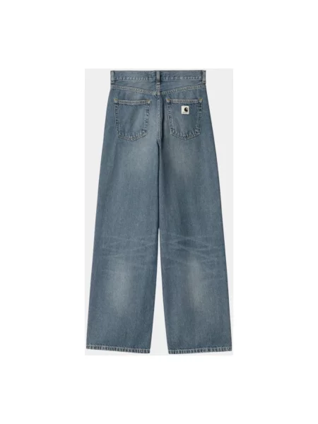 Jeansy Carhartt Wip niebieskie