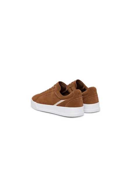 Tommy Hilfiger Superge Th Court Premium Suede rjava