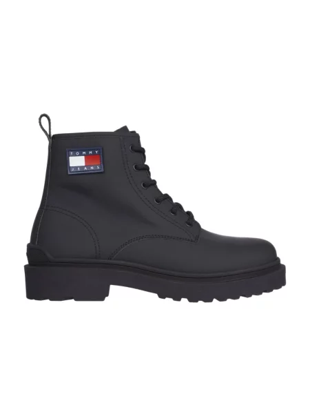 Botki Tommy Jeans czarne