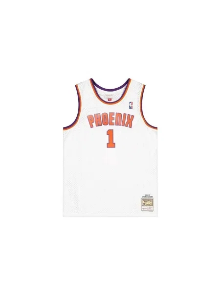Tricou Mitchell & Ness din jerseu alb