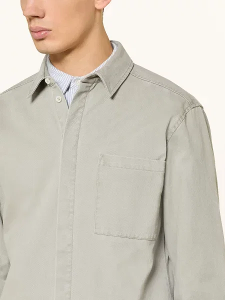 Juvia Džínová Košile Franz Regular Fit světle zelená