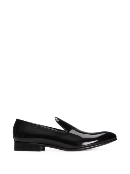 Pantofi loafer Roberto Pepe Luxury din piele de lac negru