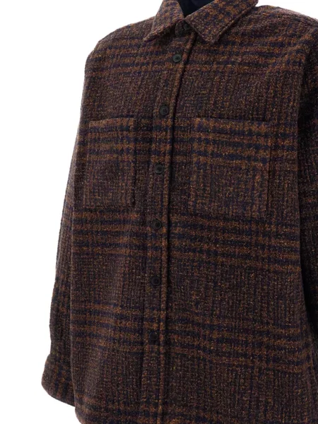 Pledas flanelinis striukė Portuguese Flannel ruda