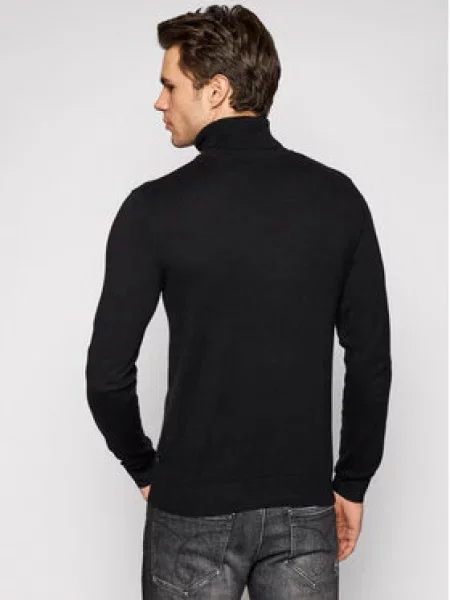 Jack&Jones Rolák Emil Knit Roll Neck černá