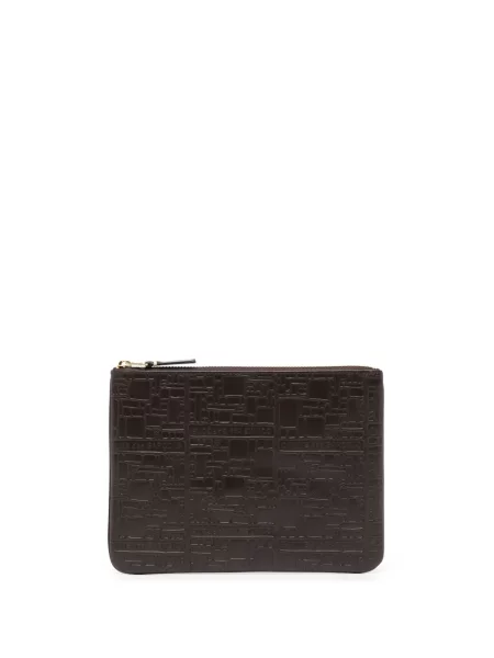 Portofel Comme Des Garçons Wallet din piele maro