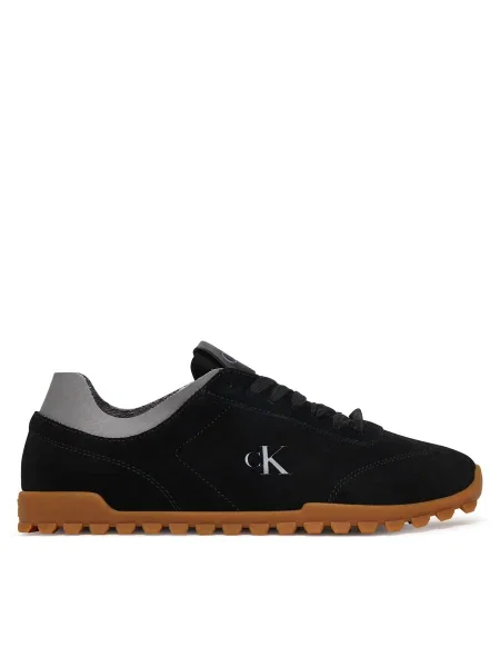 Calvin Klein Sneakers Low Profile Run MG Sue negru