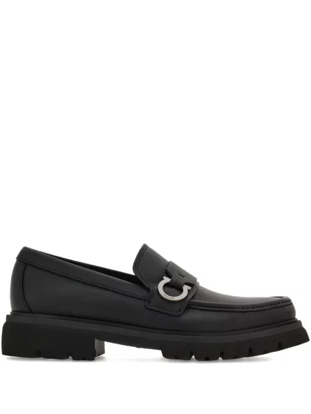 Pantofi loafer Ferragamo din piele negru