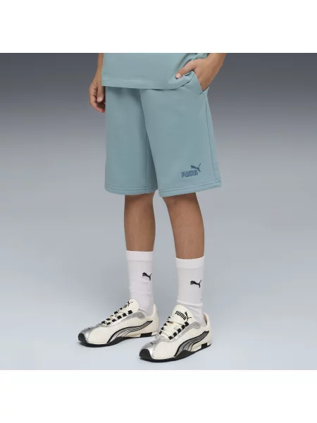 PUMA Młodzieżowe szorty Essentials z logo Akcesoria niebieski