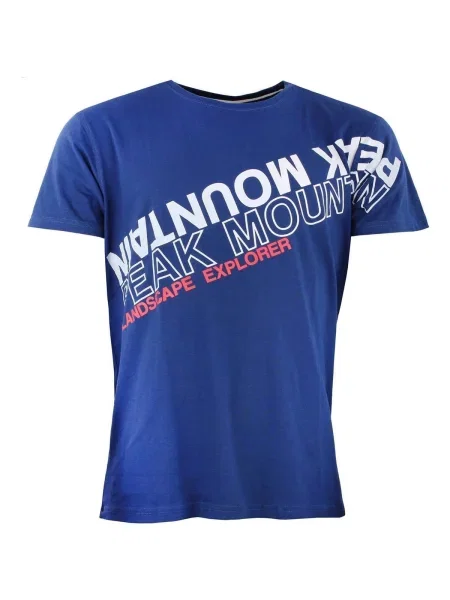 Tricou Peak Mountain albastru