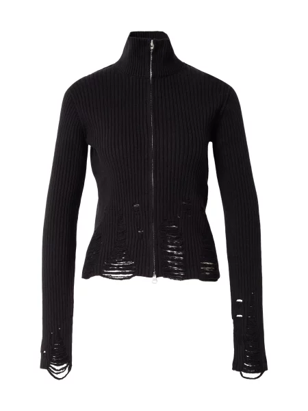WEEKDAY Geacă tricotată Dido' negru