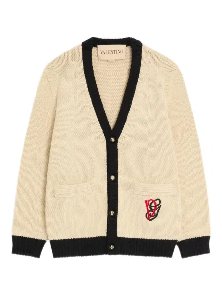 Kardigan Valentino Garavani wełniany