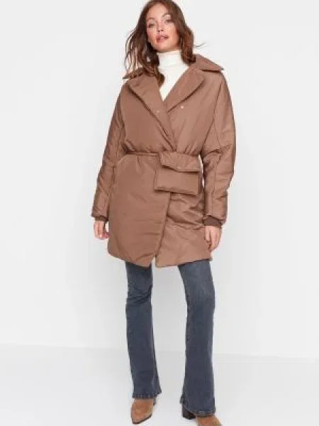 Geacă Trendyol maro