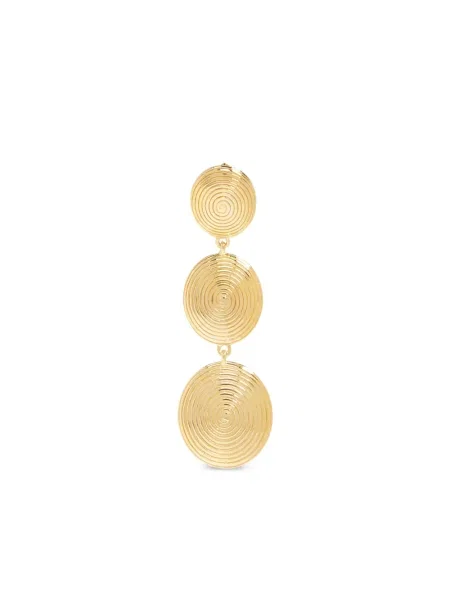 Auskarai Lié Studio pakopinis auksinė
