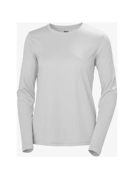 Koszulka Helly Hansen Tech Crew z długim rękawem w kolorze szarym L szara