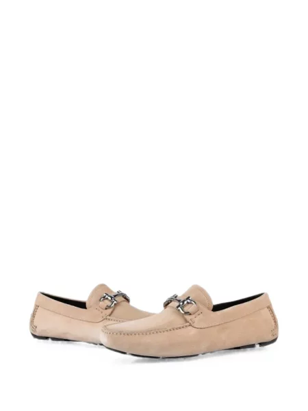 Pantofi loafer Ferragamo din piele de căprioară