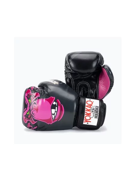 Рукавиці боксерські YOKKAO Primate black чорні