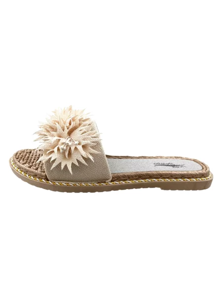 Klapki Scarpa beżowe